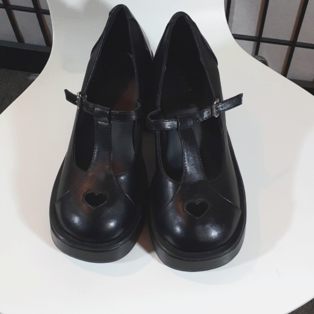 Delia's Mary Jane platform heels